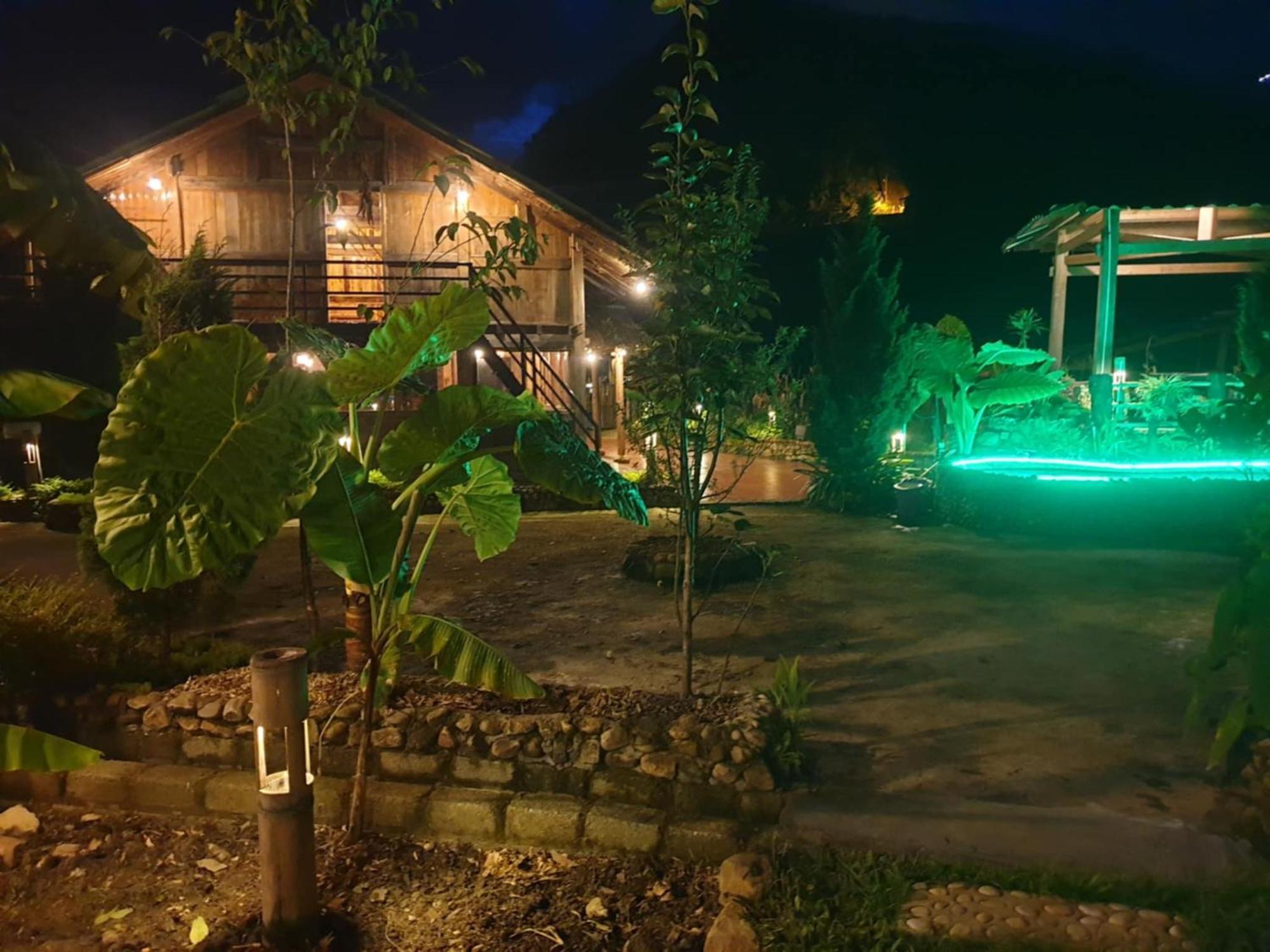 萨帕 Eco Rice Fields House旅舍 外观 照片