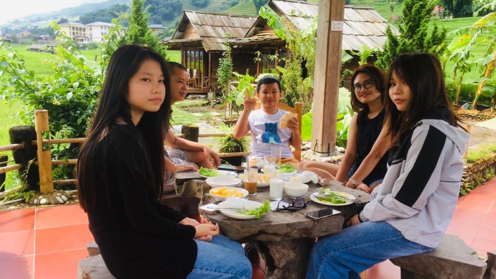 萨帕 Eco Rice Fields House旅舍 外观 照片