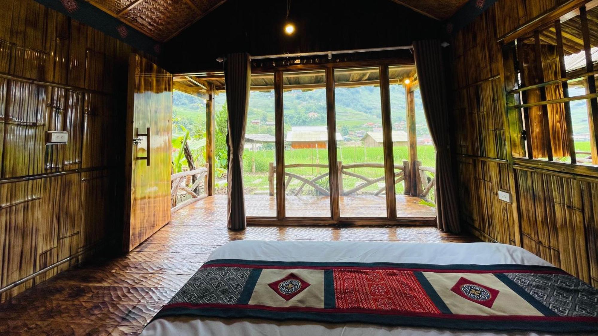 萨帕 Eco Rice Fields House旅舍 外观 照片