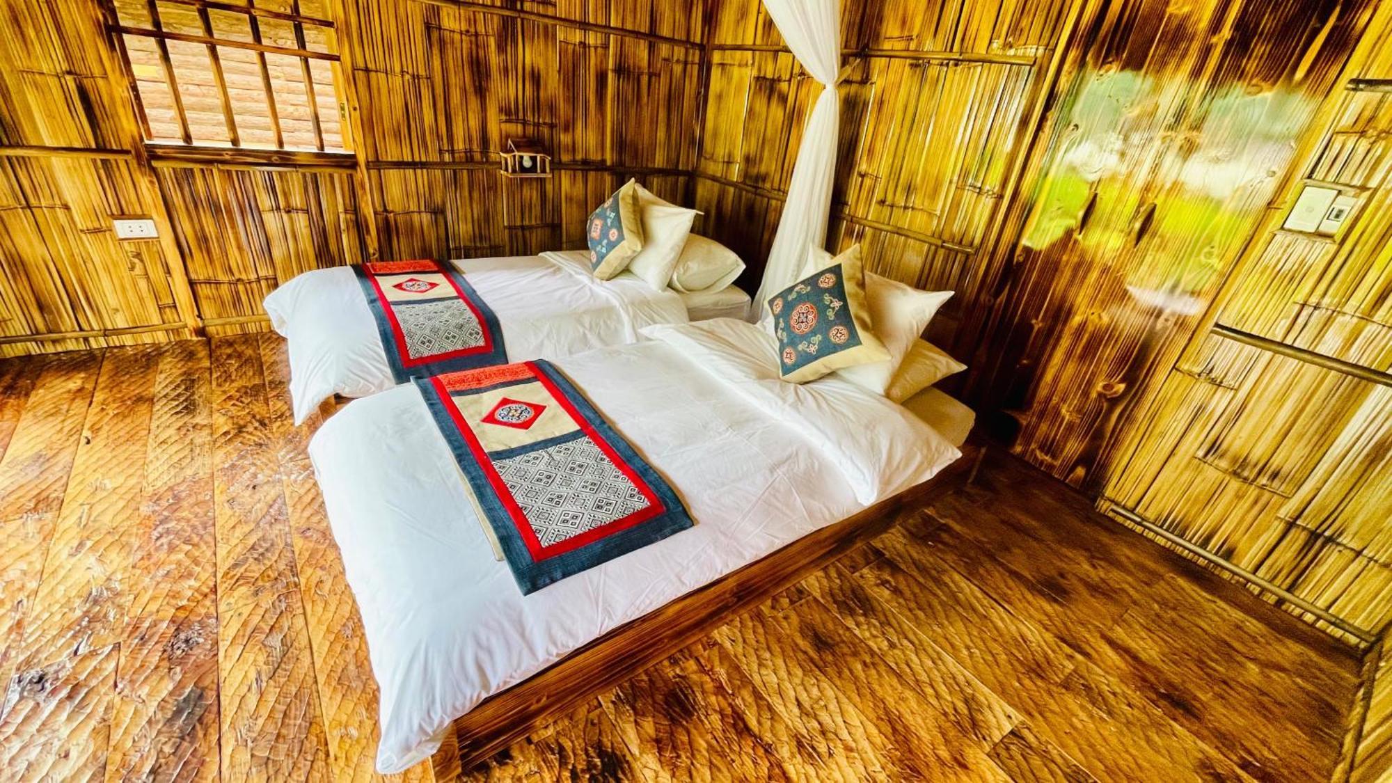 萨帕 Eco Rice Fields House旅舍 外观 照片